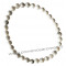 Bracelet en Howlite blanche pierre naturelle perles rondes 5-6 mm