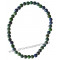 Bracelet en Azurite Malachite pierre naturelle perles rondes 4-5 mm