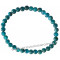 Bracelet en Apatite bleue naturelle perles rondes 5 mm