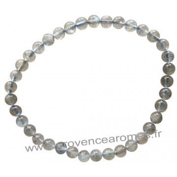 Bracelet en Labradorite naturelle perles rondes 5 mm