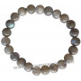 Bracelet en Labradorite naturelle perles rondes 9-10 mm