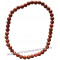 Bracelet en Jaspe Rouge naturelle perles rondes 4 mm