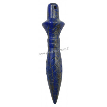 Pendule de Thot en Lapis Lazuli pierre naturelle