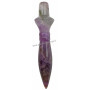 Pendule de Thot en Fluorite pierre naturelle