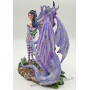Figurine La fée et le dragon 20,5 cm