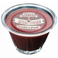 Bougie Gâteau d'hiver Bougie Comptoir de Famille collection Bougie Gourmande