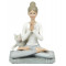 Figurine YOGA avec chaton position du lotus namaste