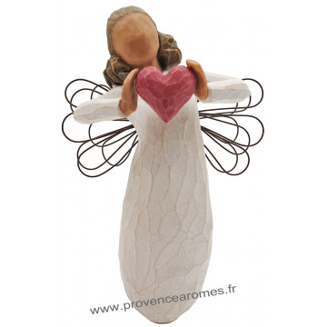 Figurine ANGE AVEC L'AMOUR Willow Tree - Provence Arômes Tendance sud