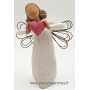 Figurine ANGE AVEC L'AMOUR Willow Tree