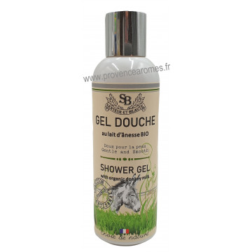 Gel douche au lait d'ânesse BIO 200 ml Un été en Provence