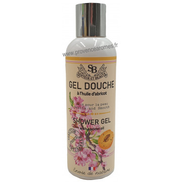 Gel douche à l'huile d'abricot 200 ml Un été en Provence