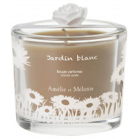 Bougie parfumée JARDIN BLANC Amélie et Mélanie Lothantique