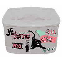 Sac Isotherme JE DONNE MA LANGUE AU CHAT