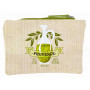 Pochette coton HUILE D'OLIVE SUPÉRIEUR DE PROVENCE fond beige