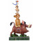 PUMBAA SIMBA TIMON et ZAZU Figurine LE ROI LION Collection Disney Tradition