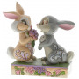 PANPAN et miss BUNNY Figurine Disney Collection Disney Tradition