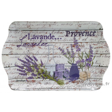 Plateau LAVANDE PROVENCE 24 x 15 cm