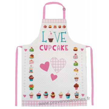 Tablier enfant LOVE CUPCAKE