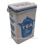 Boîte à thé TEA TIME rétro vintage collection