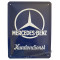 Plaque métal MERCEDES-BENZ 20 x 15 cm déco rétro vintage