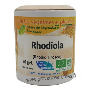 RHODIOLA 60 gélules végétales Phytofrance Euro Santé Diffusion