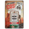 Plaque métal Route 66 Gas Station 30 x 20 cm déco rétro vintage