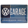 Plaque métal Volkswagen Garage 30 x 20 cm déco rétro vintage