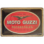 Plaque métal MOTO GUZZI Motocycles 30 x 20 cm déco rétro vintage