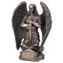 Statuette ARCHANGE SAINT MICHEL 22 cm effet bronze