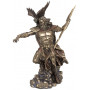 Statuette ZEUS 50 cm effet bronze