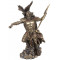 Statuette ZEUS 50 cm effet bronze