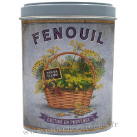 Fenouil de Provence Boîte saupoudreur déco rétro Esprit Provence