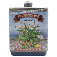 Verveine tisane de Provence Boîte empilable déco rétro Esprit Provence