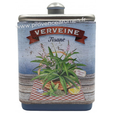 Verveine tisane de Provence Boîte empilable déco rétro Esprit Provence