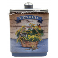 Fenouil tisane de Provence Boîte empilable déco rétro Esprit Provence