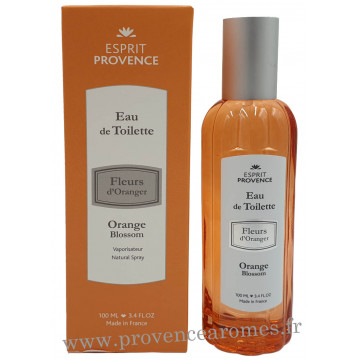 Eau de toilette FLEUR D'ORANGER 100 ml Esprit Provence