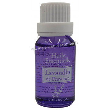 Huile essentielle de lavandin de Provence Flacon 15 ml Esprit Provence