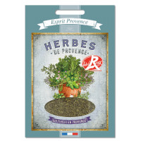 Herbes de Provence pochette déco rétro Esprit Provence