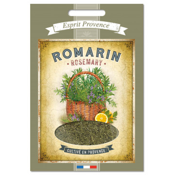 Romarin de Provence Recharge 25 gr pour Boîte saupoudreur déco rétro Esprit Provence