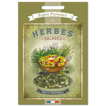 Herbes Salade de Provence 12 gr Recharge Boîte saupoudreur déco rétro Esprit Provence