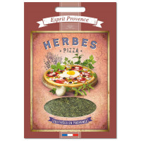 Herbes Pizza 25 gr pour boîte saupoudreur déco rétro Esprit Provence