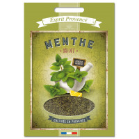 Menthe de Provence 25 gr Recharge pour Boîte saupoudreur déco rétro Esprit Provence