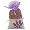 Sachet de Lavande et Lavandin de Provence Brodé Fleurs de Lavande Esprit Provence