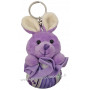 Porte-clés Lapin pochon fleurs de Lavandin de Provence modèle 2 Esprit Provence