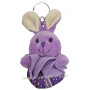 Porte-clés Lapin pochon fleurs de Lavandin de Provence modèle 2 Esprit Provence