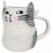 Mug CHAT BLANC avec oreilles