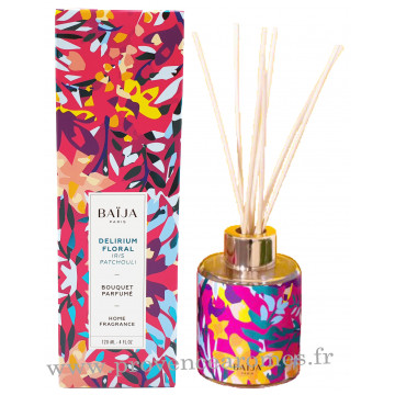 Parfum à bâtons Iris Patchouli Baïja collection Delirium Floral