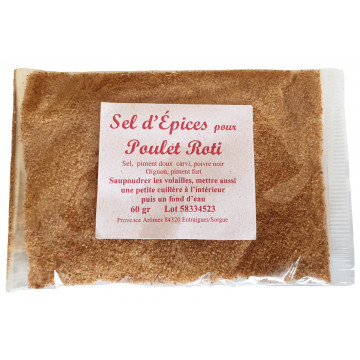 Sel d'épices pour Poulet Roti