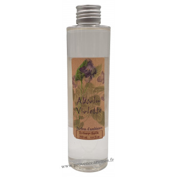 Recharge parfum d'ambiance à bâtons Violette Provence et Nature