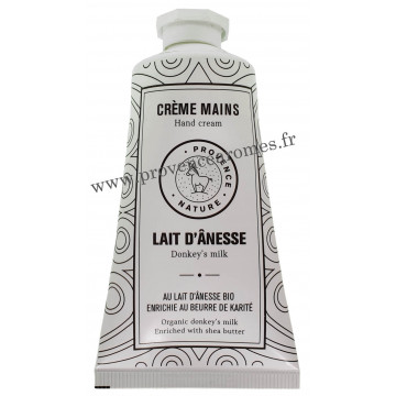 Crème mains au LAIT D'ÂNESSE Bio 50 ml